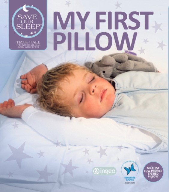 My First Pillow - Best Toddler Pillow (24months + with removable zip cover)