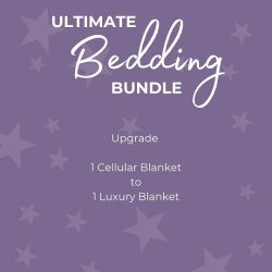 Cellular Blanket to Luxury Blanket