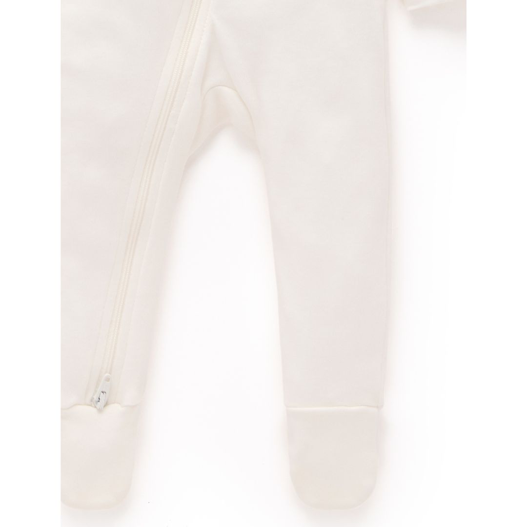 Purebaby Zip Babygro 2 pack - Image 21