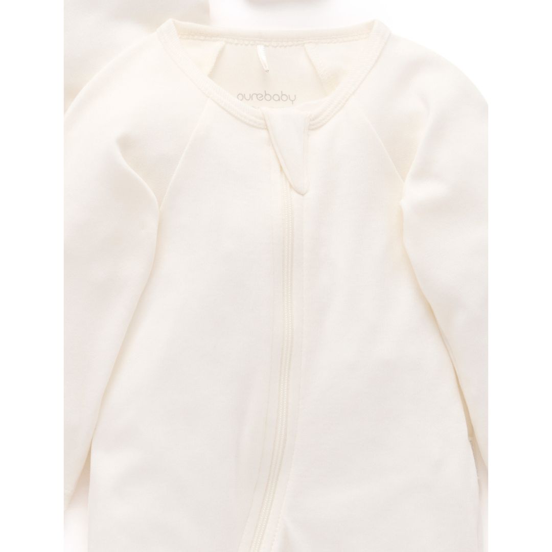 Purebaby Zip Babygro 2 pack - Image 19
